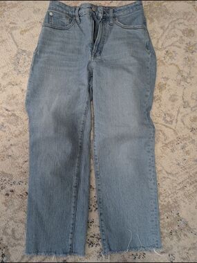 Madewell Curvy Perfect Vintage Straight Leg Jeans